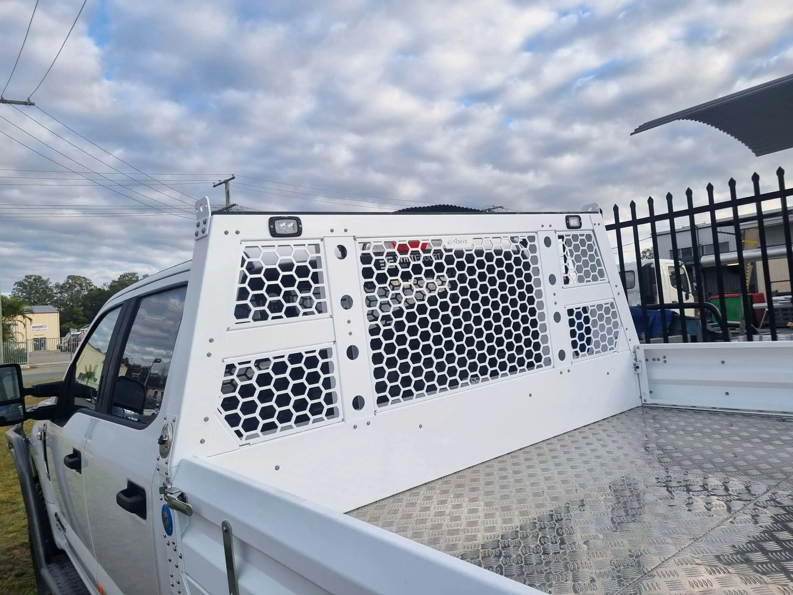 white UTE Trays